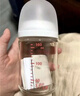 贝亲（Pigeon）新生儿 防胀气宽口径PPSU奶瓶160ml SS号奶嘴 0个月+AA261  实拍图
