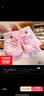 儿童手套秋冬季保暖可爱小孩卡通库洛米女童半指翻盖宝宝五指写字 ST004-粉色美乐蒂 【3-14岁】 实拍图