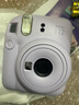 富士（FUJIFILM）instax 拍立得mini12一次成像相机 mini11升级款minise/41三寸相纸 新年礼物 年会奖品 情人节礼盒 Mini12 鸢尾紫【经典百搭】 官方标配【不含相纸 实拍图