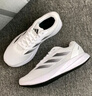 adidas DURAMO RC训练备赛轻盈体测跑鞋男女阿迪达斯官方 白色/黑色   42 实拍图