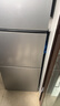海尔（Haier）「真省电」251L三门小冰箱黑金净化一级能效风冷无霜星辉银BCD-251WGHC3E7WV(银)国家补贴 实拍图
