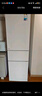 美的（Midea）219升三门冰箱白色租房家用客厅小型冰箱中门软冷冻节能省电低音MR-230TE  实拍图