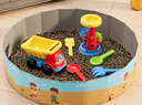 儿童沙滩围栏玩沙挖沙决明子玩具套装1-3岁沙池圣诞礼物 实拍图