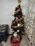 多美忆圣诞树套餐圣诞节装饰品家用商场酒店氛围布置红系豪华加密1.5米 实拍图