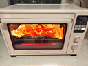 美的（Midea）Q40家用多功能电烤箱专业烘焙大容量 免预热热风空气炸烤箱四面搪瓷/彩屏屏显/复脆 实拍图