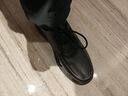 他她（TATA）商务休闲皮鞋男士黑色男鞋子软底爸爸鞋 黑色休闲（系带） 42 实拍图