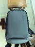 马可·莱登书包男士迷你小型双肩包轻薄出差背包电脑包干湿分离MR9008石墨灰 实拍图