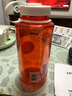 乐基因（nalgene） 美国户外运动水壶塑料随手杯子男女学生便携骑行防漏耐摔tritan 2020-3932橙色 1000ml 实拍图