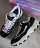 斯凯奇奥利奥|男鞋春季黑白老爹鞋复古熊猫鞋透气增高运动鞋8790091 实拍图
