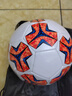 安踏（ANTA）足球5号中考标准世界杯考试比赛青少年学生耐磨训练成人儿童 橙白 实拍图