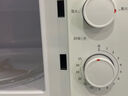 东芝（TOSHIBA）快捷微波炉家用微波炉mini小型 360°转盘式加热五档火力精准控温20L ER-S200ACNW 实拍图