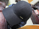 德西纳毛呢帽子男大头围冬天户外滑雪防寒保暖后封闭全封口加大棒球帽 [毛呢加绒]黑色 L 加大码(61-63cm) 真的很大 实拍图