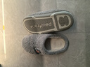 大嘴猴（paul frank）棉拖鞋男情侣时尚简约厚底家居保暖冬季拖鞋PF6661 实拍图