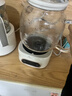 美的（Midea）花漾0胶水全玻璃全自动养生壶 办公室多功能煮茶壶 烧水壶恒温电热水壶煮茶器花茶壶1L YS10B101 实拍图