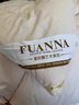 富安娜 软fufu 十孔纤维抑菌纤维被 四季被 1000g填充 203*229cm 粉+白 实拍图