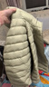 儿童连帽款羽绒服轻薄休闲男童女童户外保暖童装外套新国标白鸭绒 浅绿色 160 白鸭绒57克（建议拍大一码） 实拍图