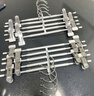 佳帮手裤夹家用挂裤子专用裤架衣架无痕不锈钢裤夹子晒内衣裙夹10只装 实拍图