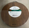 双枪黑金檀木整木切菜板加厚加大圆形砧板实木家用案板面板菜墩35*3 实拍图