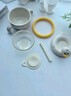 COOKSS宝宝辅食碗注水保温碗PPSU婴幼儿吃饭防摔恒温碗儿童餐具带吸管 实拍图