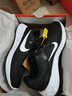 耐克NIKE跑步鞋男缓震透气REVOLUTION 6运动鞋DC3728-003黑白43 实拍图