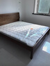 全友家居 胡桃木色实木床智能床现代简约主卧室双人大床1.8x2米家具 实拍图