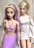 芭比（Barbie）女孩玩具娃娃生日礼物过家家玩具-芭比美人鱼系列HRR06 实拍图