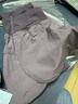 百思绒跑步运动套装女户外晨跑网球羽毛球服显瘦弹力高腰假两件瑜伽长裤 实拍图