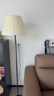 好莱仕落地灯客厅卧室床头过道现代简约创意布艺装饰LED遥控喂奶灯 黑灯杆+按钮开关开关+赠5WLED 实拍图