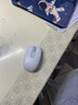 罗技（Logitech）M196 无线蓝牙鼠标 办公鼠标 笔记本商务办公家用 小巧便携 对称手型 珍珠白 实拍图