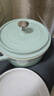 京东京造 奶锅 婴儿辅食小汤锅泡煮面陶瓷不粘【有钛健康】20cm渐变绿 实拍图