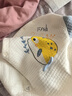 贝瑞加（Babyprints）宝宝连体衣2件装婴儿纯棉衣服四季薄款家居内衣透气爬服 白蓝66 实拍图