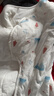 童泰新生婴儿衣服连体衣夹棉秋冬季0-6月初生宝宝纯棉加厚哈衣爬服 蓝色云朵 66cm (建议3-6个月身高60-68cm) 实拍图