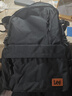 Lee潮流双肩包男高中大学生书包女休闲背包大容量旅行初中电脑包黑色 实拍图