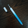 触屏笔少女仙气高颜值电容笔触控笔手机平板笔手写笔苹果通用华为小米 硅胶双头渐变浅蓝色 实拍图