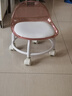 亚克力小凳子静音带万向轮儿童学步凳网红小椅子滑轮矮凳浴室凳 颜色随机【活动款】 实拍图