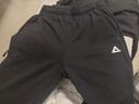 匹克针织运动裤男冬季跑步加绒梭织长裤休闲裤运动服男直筒裤束脚裤子 【秋冬加绒束脚裤4007】黑色 M (170) 实拍图