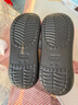 卡骆驰（CROCS）檀健次同款经典泡芙洞洞鞋百舒适男沙滩鞋女鞋休闲鞋|207521 黑色-001(含智必星) 44 (280mm) 实拍图