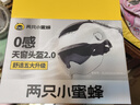两只小蜜蜂3C认证电动车头盔摩托车四季通用半盔 防晒防雾双镜 0感天窗 男女通用电瓶车头盔TK47 实拍图