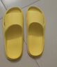 JOYTOUR旅行便携拖鞋一次性可酒店家用防滑女士拖鞋洗澡凉拖鞋黄色38-39 实拍图