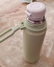 苏泊尔（SUPOR） 保温杯316L不锈钢大容量水杯学生保温杯男女士车载户外便携杯子 嫩芽绿【把手款】520ML 实拍图