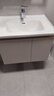 九牧（JOMOO）浴室柜陶瓷一体盆卫生间洗脸盆柜组合洗手盆卫浴洗漱台A2741升级 基础款 强收纳|小户型 冷灰70cm 【无龙头】 实拍图
