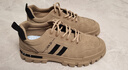 李宁新潮工装男鞋2025新款夏季工地干活上班防滑耐磨运动休闲登山劳保潮鞋 卡其 单层 41 现货速发 实拍图