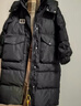 鸭鸭（YAYA）【反季】长款羽绒服女冬季新款韩版宽松防寒保暖长过膝大口袋外套 黑色 L /165 实拍图
