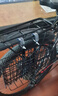 ROGTYO 自行车篮子金属可折叠车筐加粗前车筐山地车货架侧挂篮大菜篮子车篓单车配件 升级加粗加重 黑色（承重50斤） 实拍图