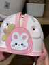 爱贝迪拉防摔帽婴儿学步护头防摔撞头盔枕宝宝学走路儿童防撞神器粉色小兔 实拍图