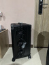 狄斯顿保罗行李箱大容量30英寸超大号结实耐用合金硬壳密码箱出国托运旅行箱 黑色【加厚加深铝框+全封闭干湿内衬】 26英寸  【USB+杯架+挂钩+支架】 实拍图