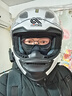 西骑者秋冬季保暖抓绒骑行头套摩托车头盔内衬骑行面罩防风全脸穿戴装备 实拍图
