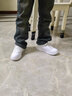 鸿星尔克（ERKE）童鞋男童中大童滑板鞋百搭儿童运动鞋63121401017正白31 实拍图