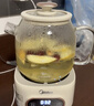 美的（Midea）花漾0胶水全玻璃全自动养生壶 办公室多功能煮茶壶 烧水壶恒温电热水壶煮茶器花茶壶1L YS10B101 实拍图