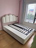 全友家居 皮艺软包床1.5x2米主卧室高箱储物收纳双人大床公主床新款 实拍图